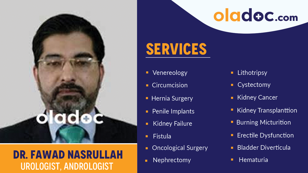 Services provided by Dr. Fawad Nasrullah